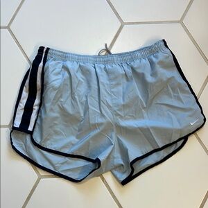 Nike Light Blue Running Shorts